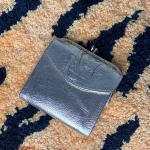 VINTAGE - gold leather wallet